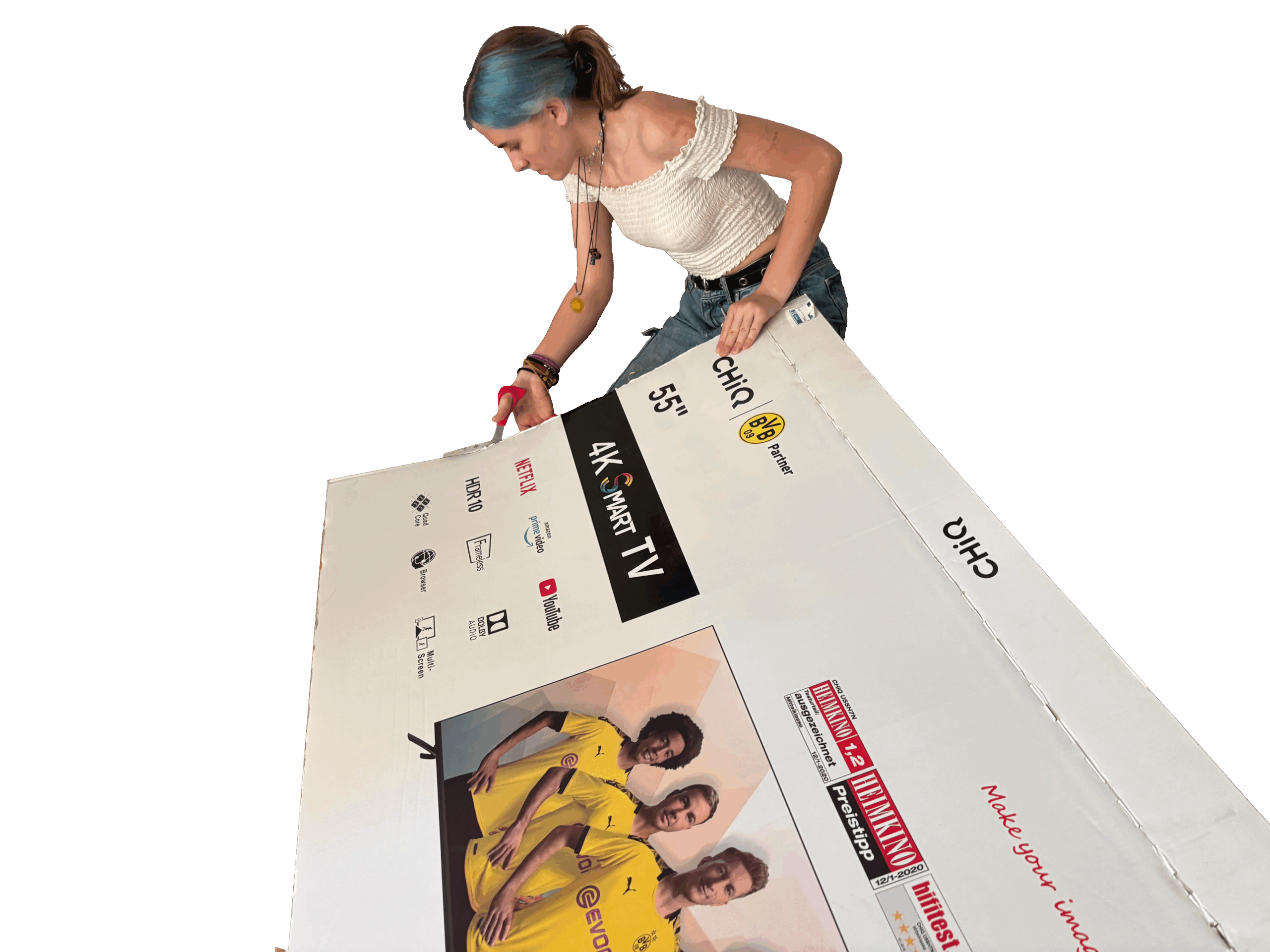 Alisa at work